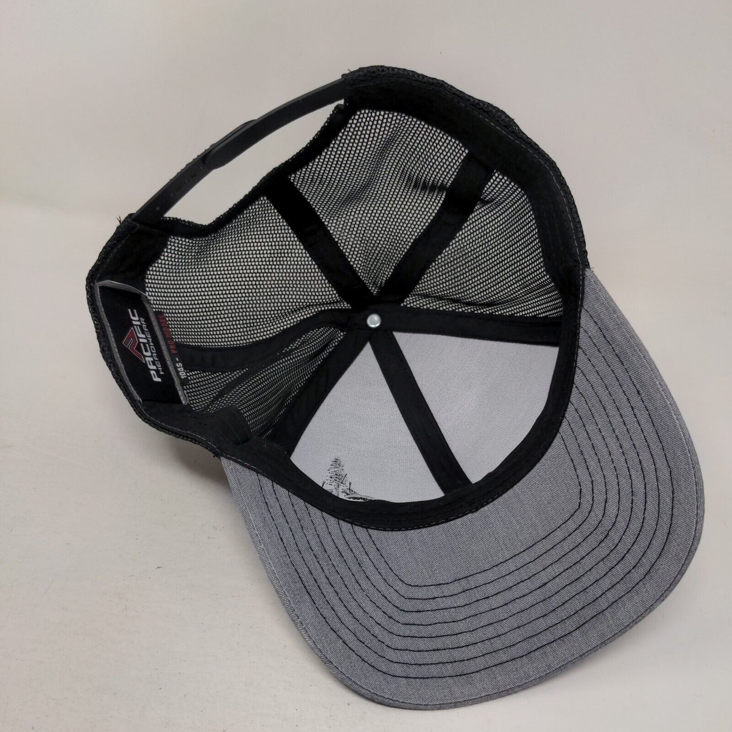 Pacific Headwear Snapback Trucker Hat Multicolor One Size Adjustable Mesh Back