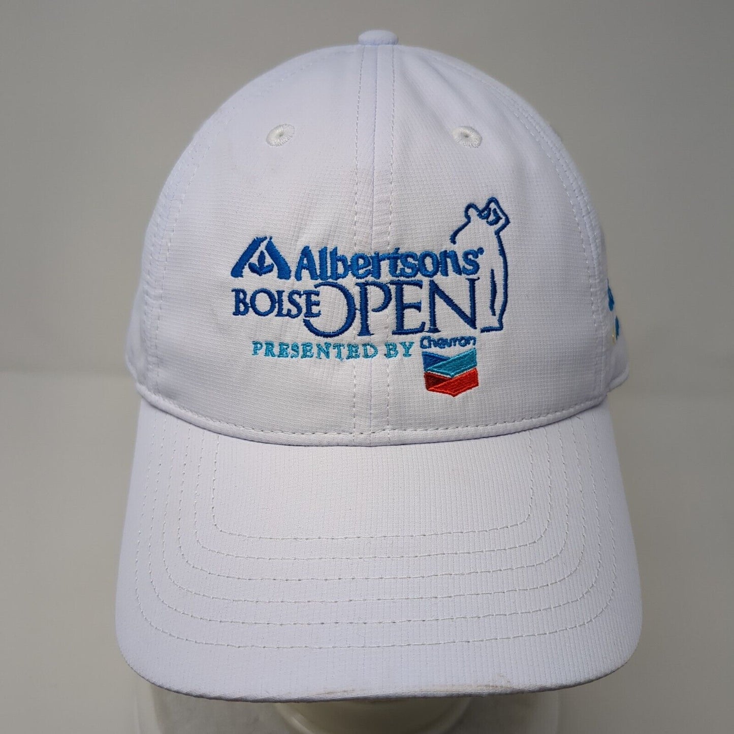 Albertsons Boise Open Slideback Hat White OSFA Presented by Chevron