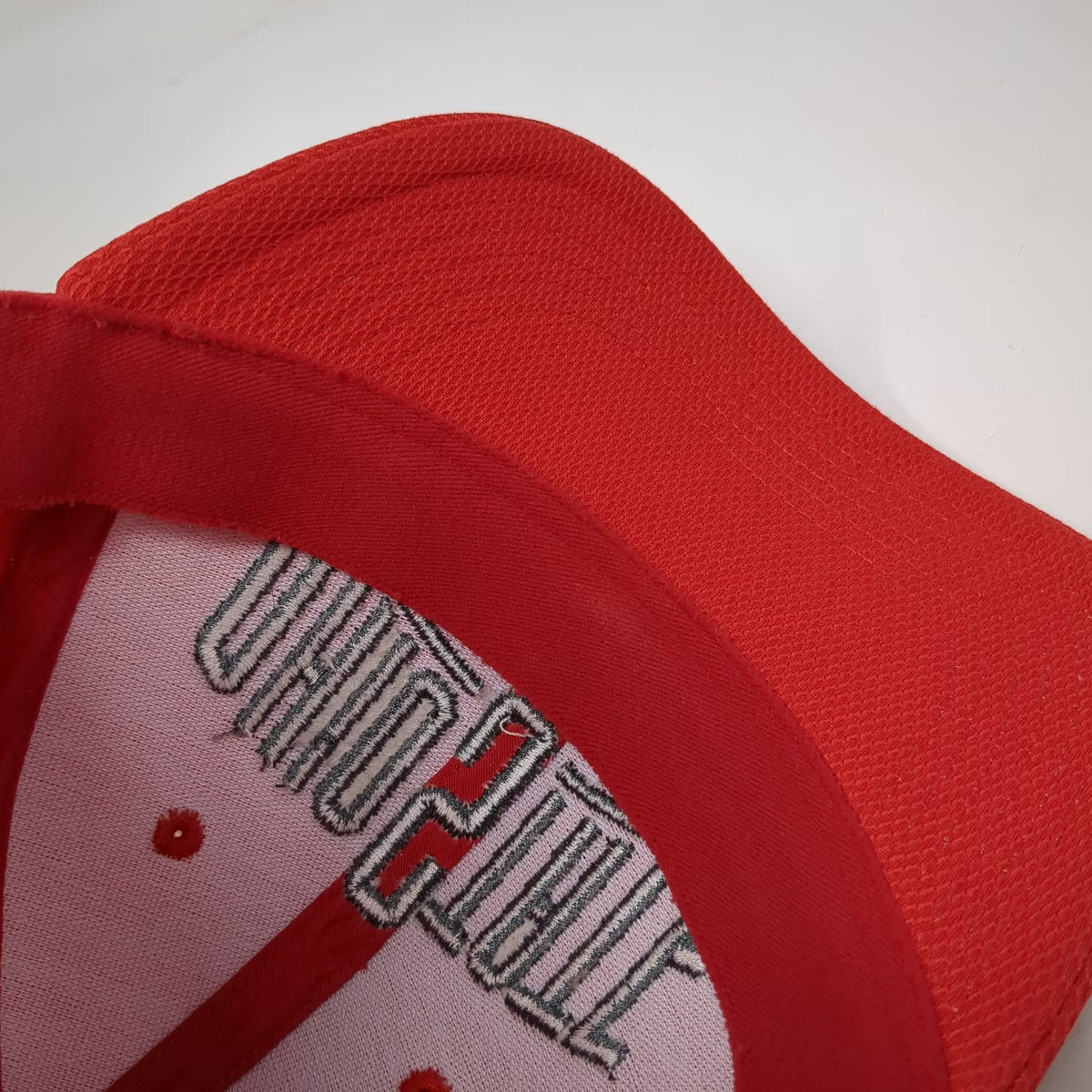 Ohio State Buckeyes NCAA Top of the World Red L Hat Cap Stretch Fit Performance