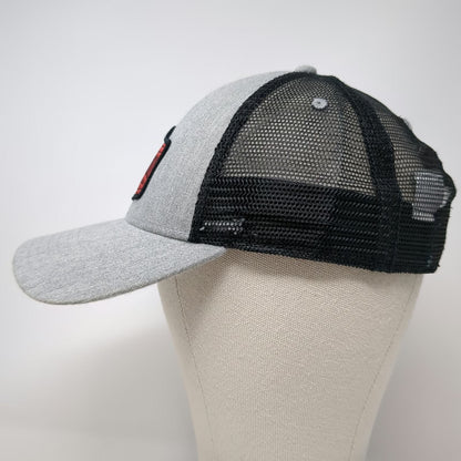Smartwool Trucker Hat Gray Black Red One Size Snapback Mesh Go Far Feel Good