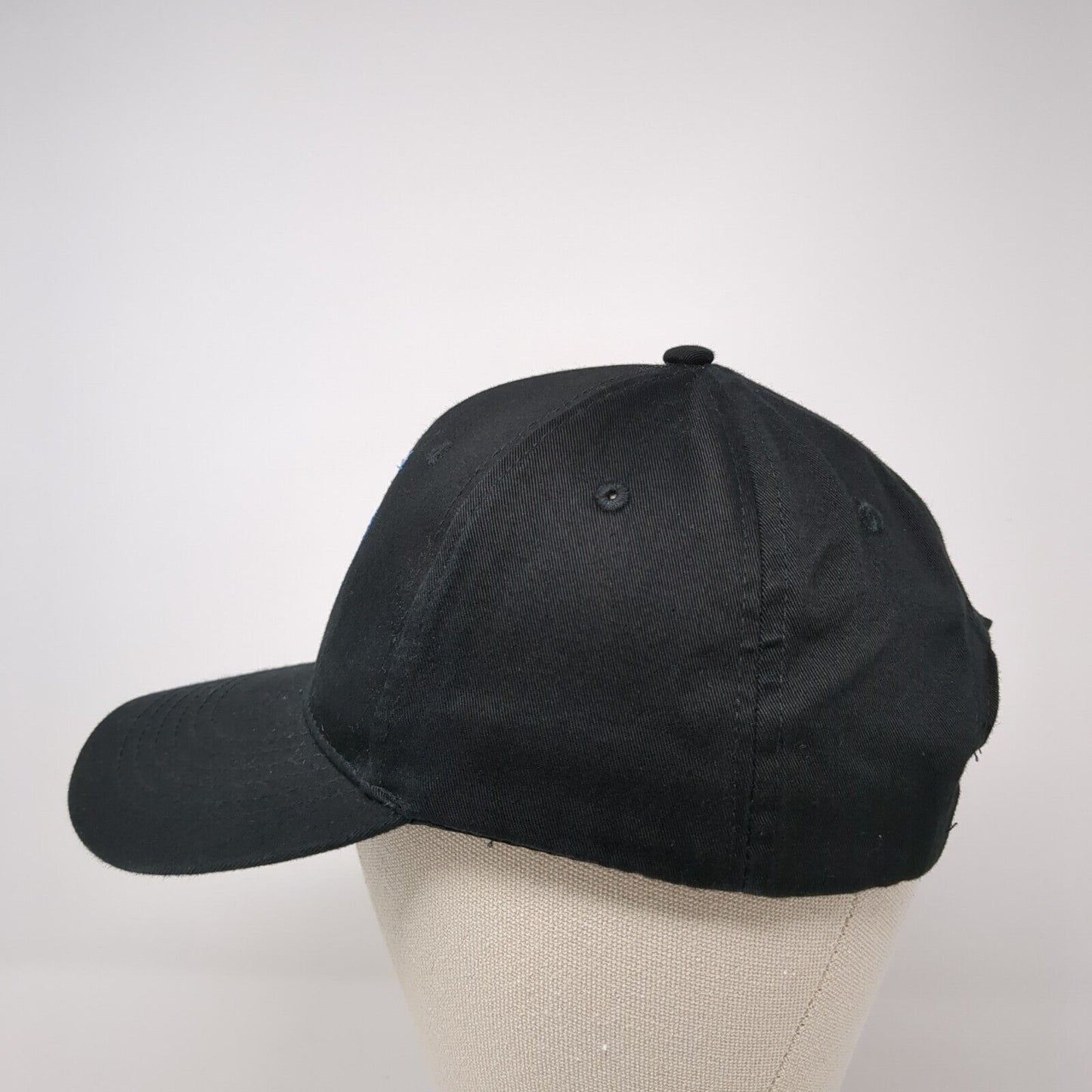 Life Surge Snapback Hat Black One Size Embroidered 6 Panel Adjustable