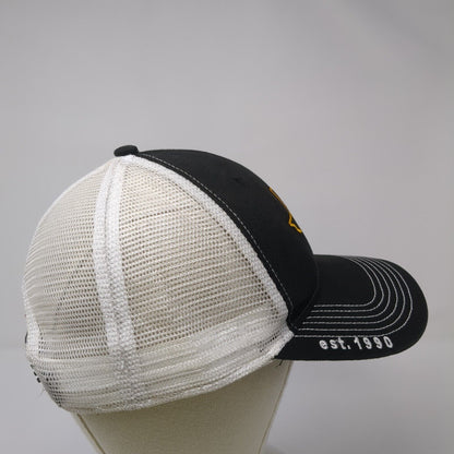 Texas Stress Inc. Snapback Trucker Hat Black One Size Mesh Back Outdoor