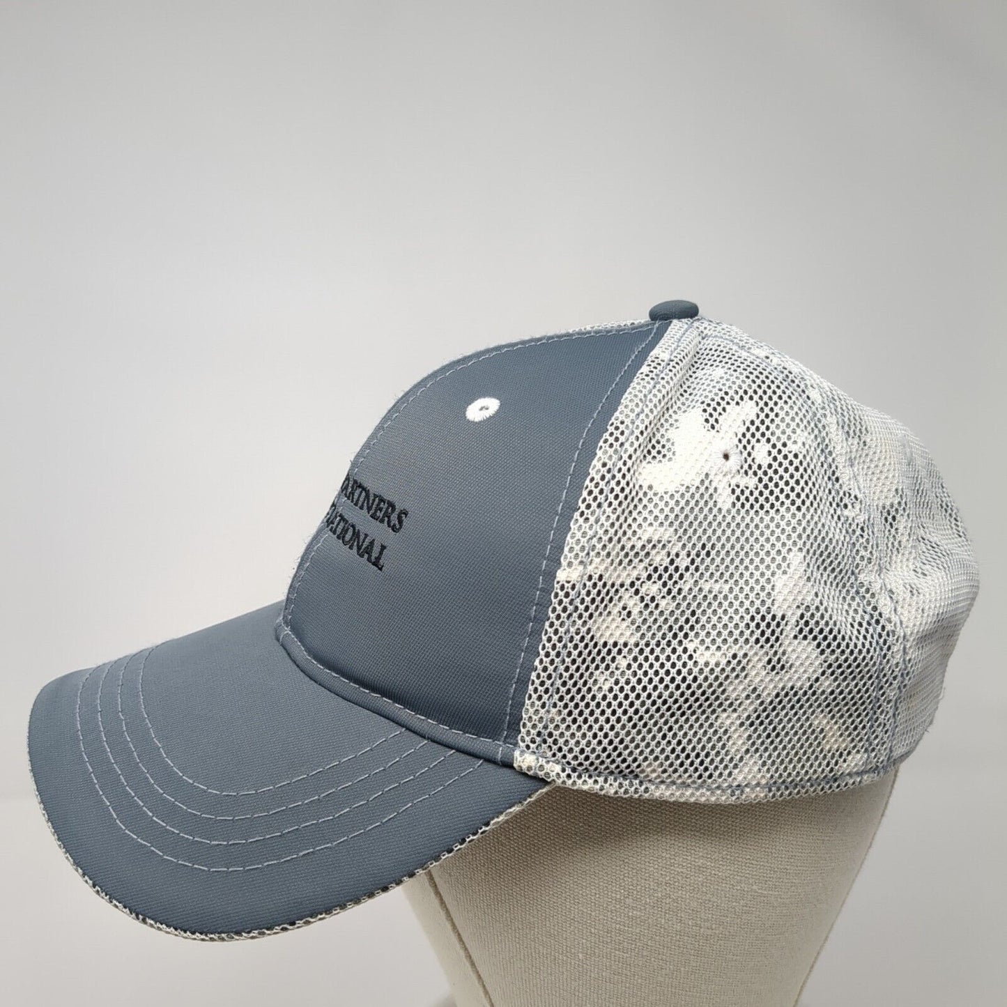 The Partners Invitational Strapback Hat Gray One Size Ahead Performance