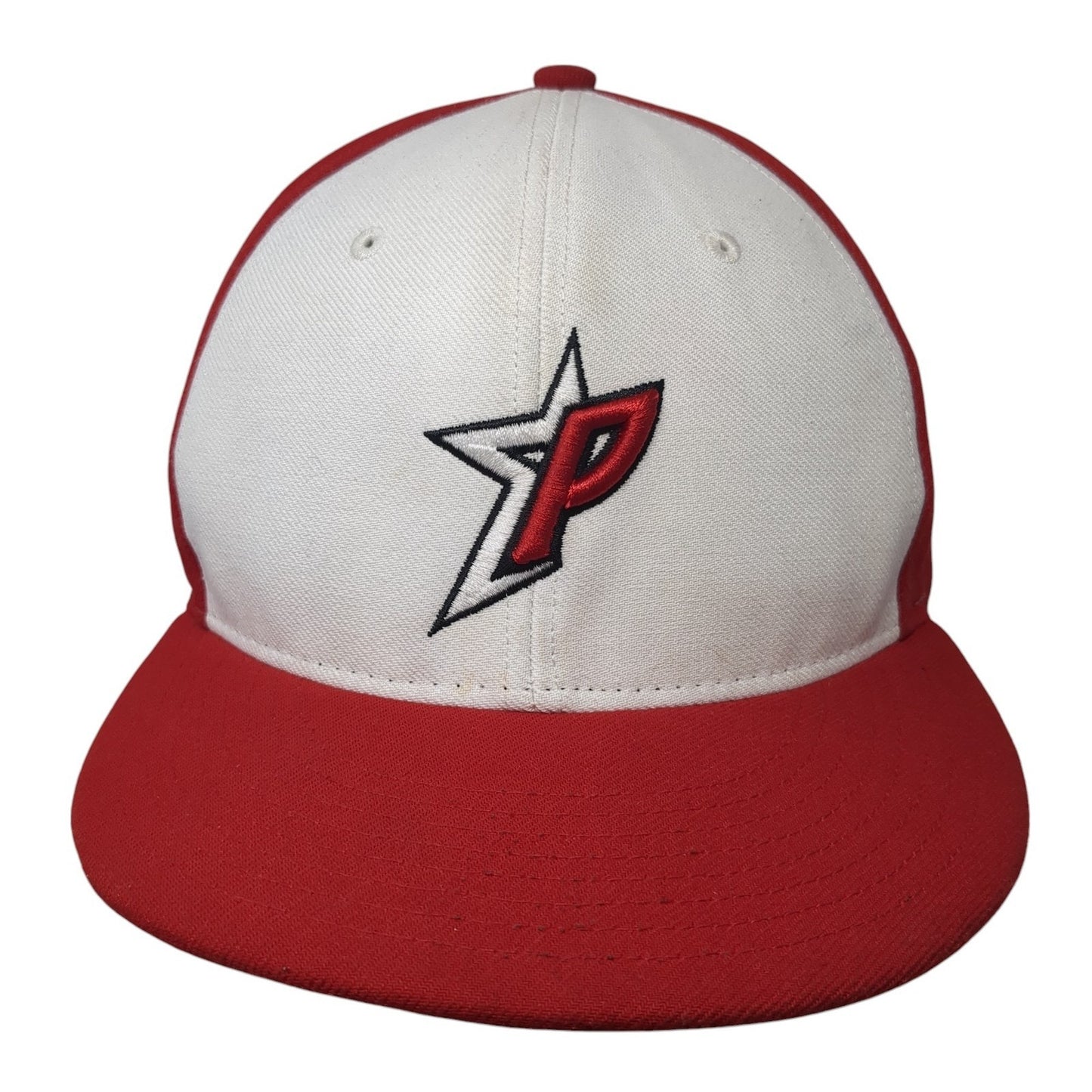 P Logo Strapback Hat Red Large Adjustable Embroidered Richardson Surge