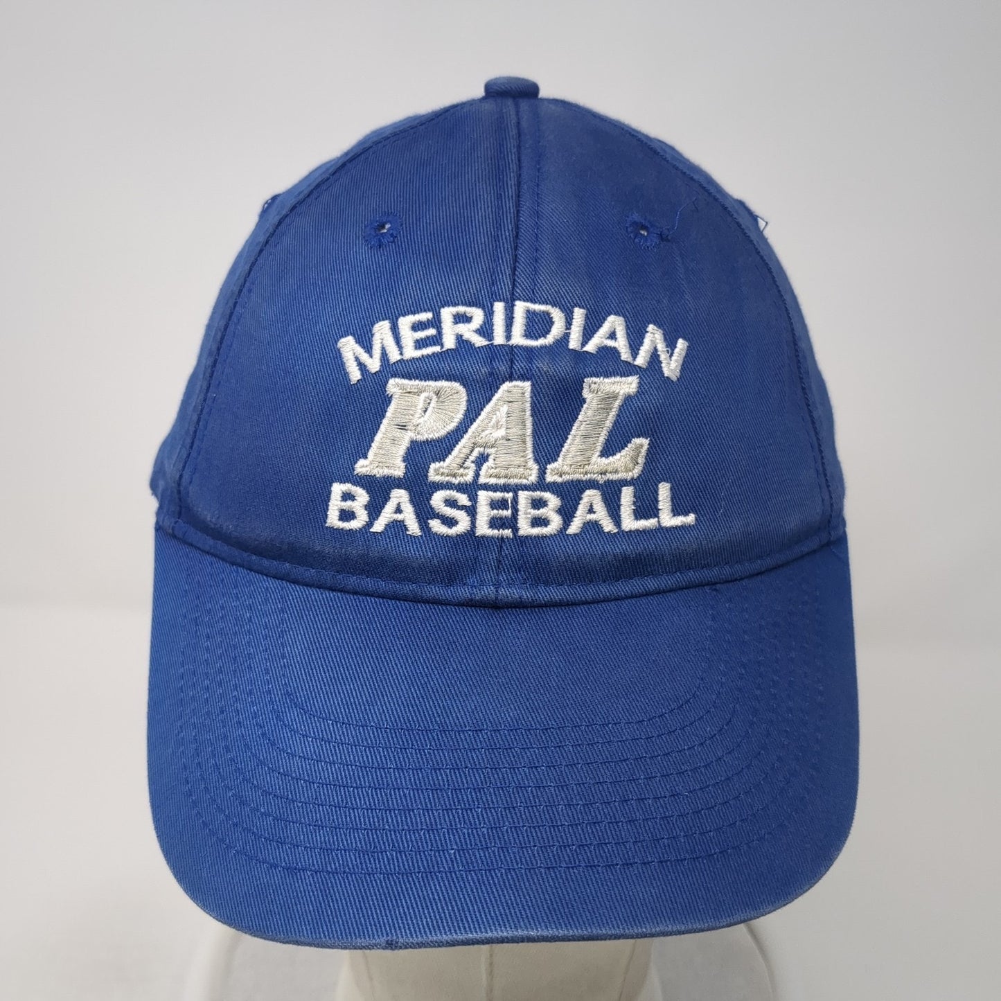 Meridian PAL Baseball Snapback Hat Blue One Size Adjustable Embroidered
