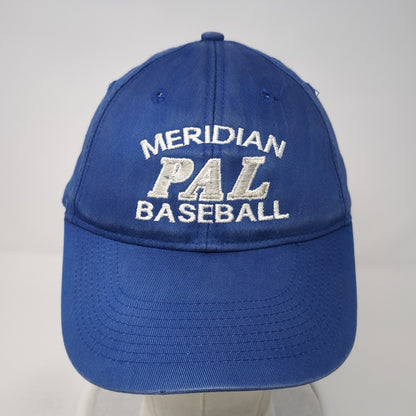 Meridian PAL Baseball Snapback Hat Blue One Size Adjustable Embroidered