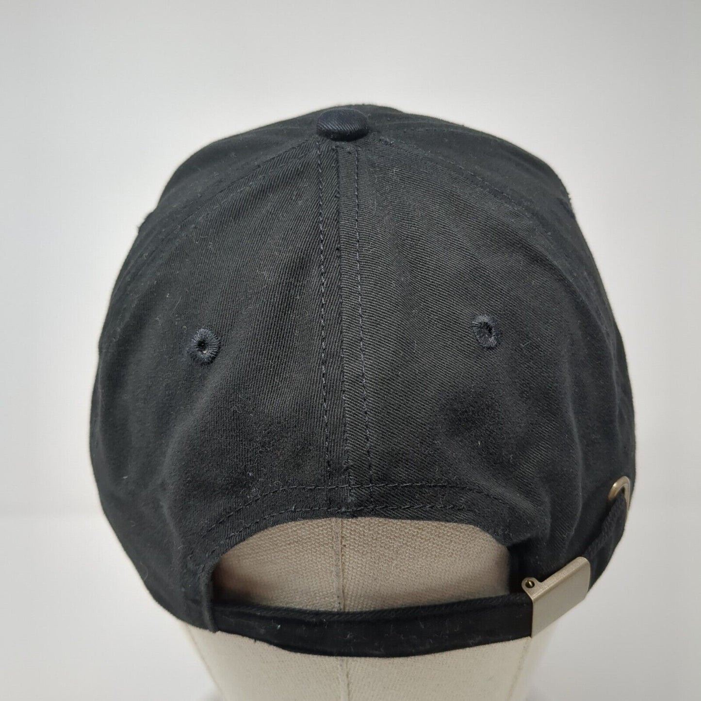 Pilgrim Transport Slideback Baseball Cap Black OS Adjustable HSQ Harvard Square