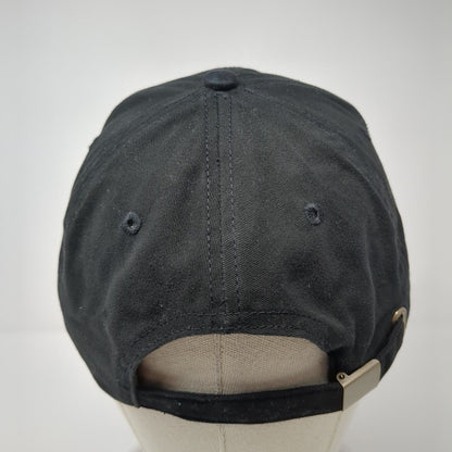 Pilgrim Transport Slideback Baseball Cap Black OS Adjustable HSQ Harvard Square