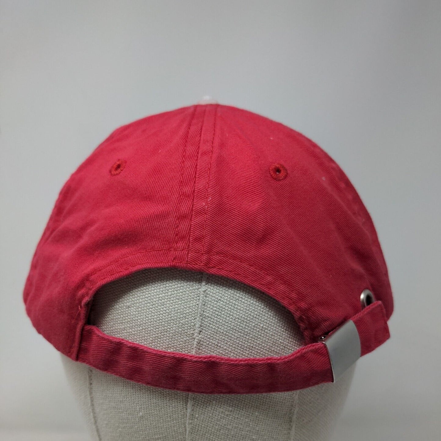 Ray-Ban Slideback Hat Red One Size Adjustable Embroidered Vented Holes