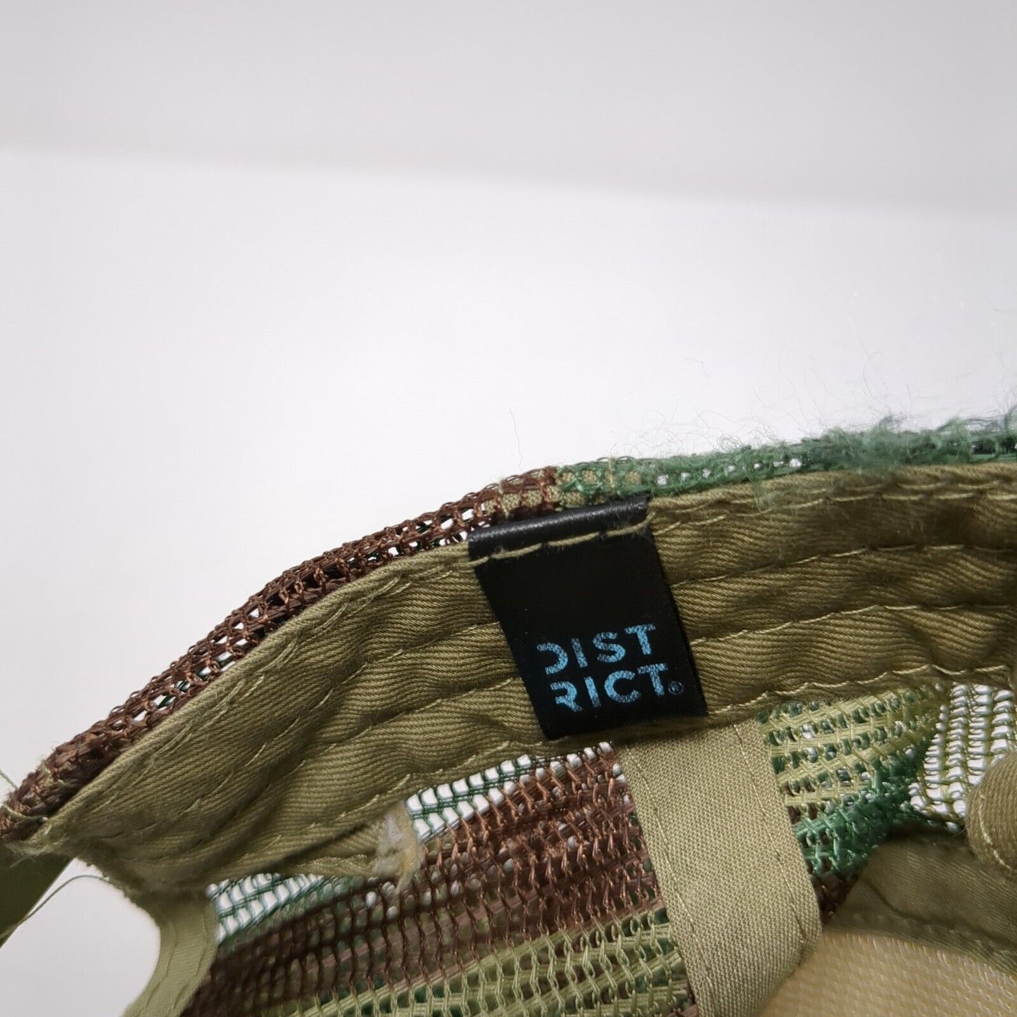 Dutch State Of Mind Snapback Mesh Back Trucker Hat Camo One Size District