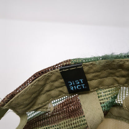 Dutch State Of Mind Snapback Mesh Back Trucker Hat Camo One Size District