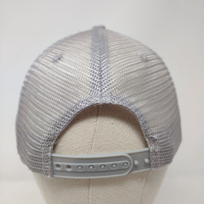 Wild Science Explorers Snapback Trucker Hat Gray OSFA Adjustable Mesh Back BIG X