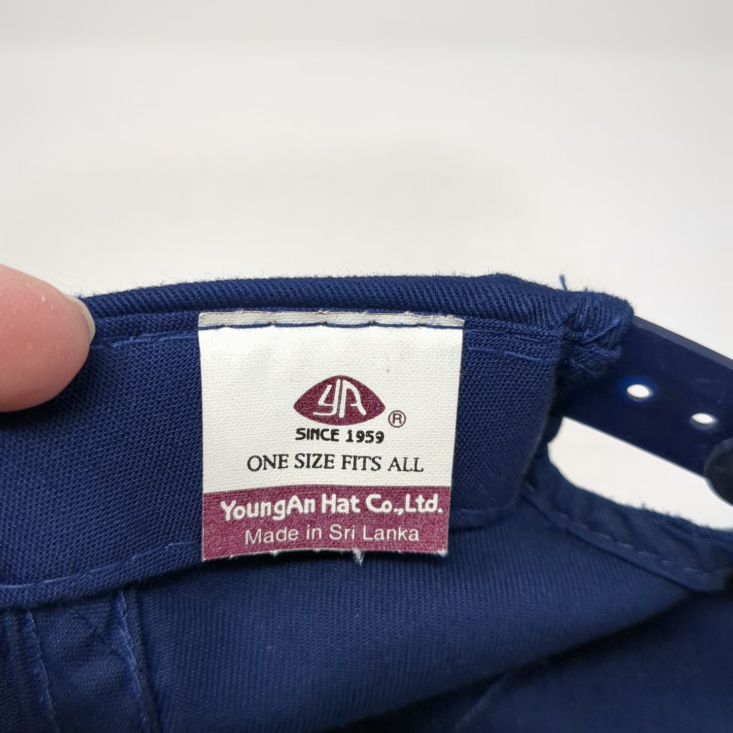 YoungAn Snapback Blue One Size The Lee Co Valves Hydrants Patch Hat Workwear