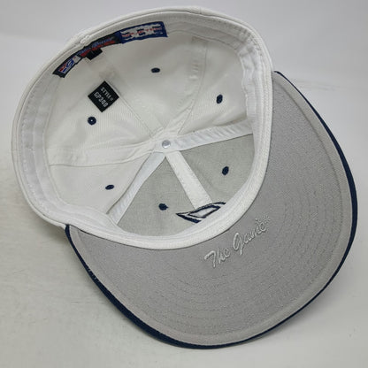The Game Penn State Nittany Lions NCAA White Blue Size 7 Fitted Baseball Cap Hat