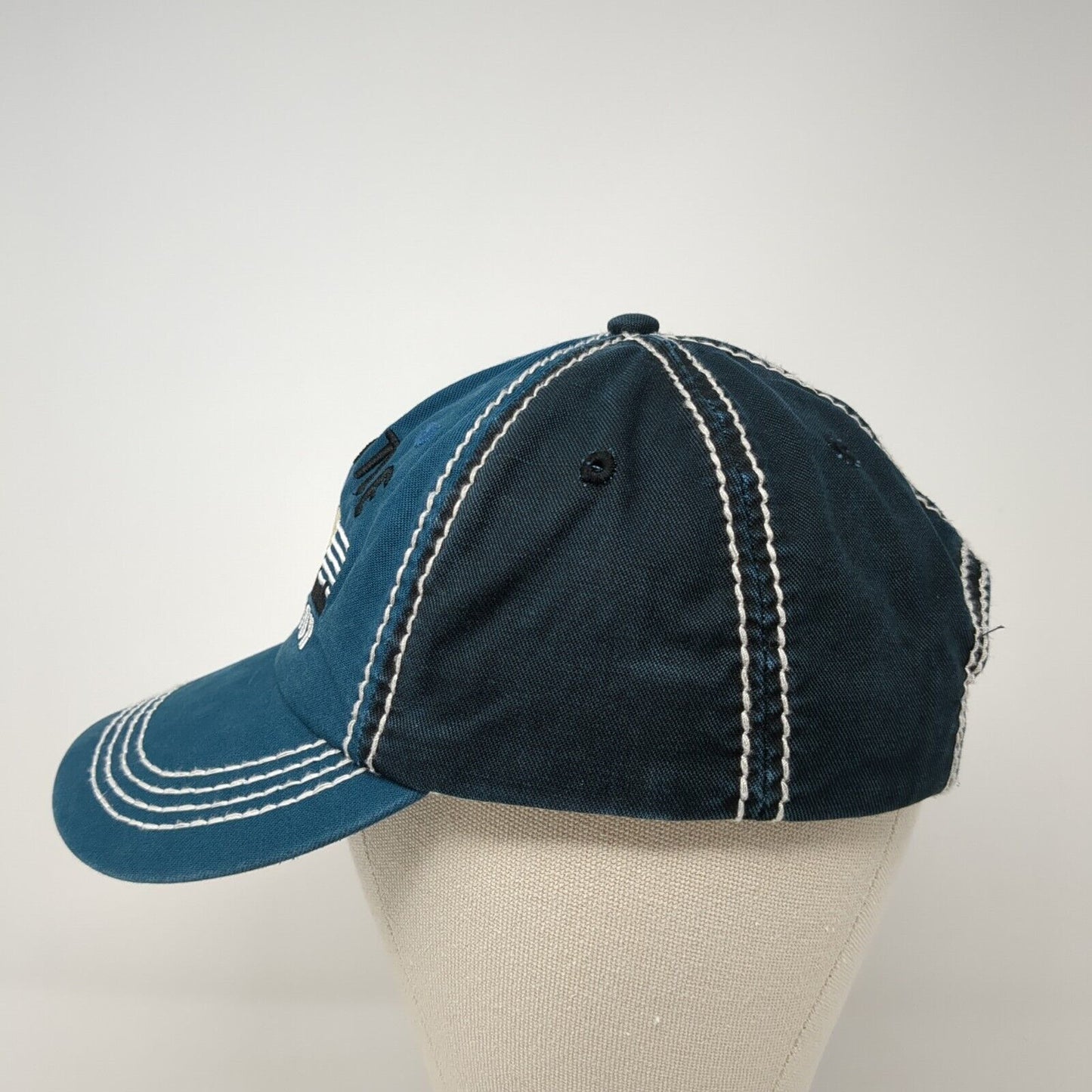 Seattle Washington Slideback Hat Blue One Size Adjustable Embroidered ACE USA