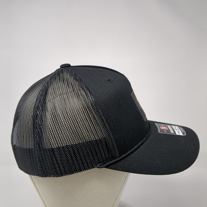 50 Years Idaho Governor's Cup Rope Trucker Hat Black One Size Mesh Back