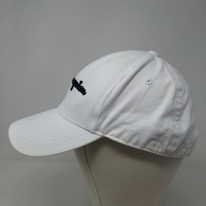 Champion Women's Slideback Hat White Size OSFM Embroidered Logo Cotton