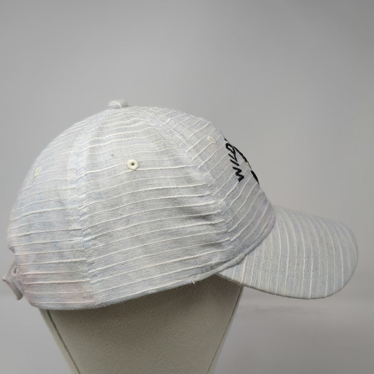 Lucky 7 USA Baseball Cap Blue One Size Wildwood NJ Anchor Striped Hat Cotton