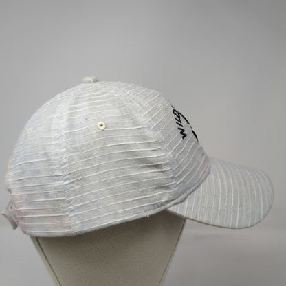 Lucky 7 USA Baseball Cap Blue One Size Wildwood NJ Anchor Striped Hat Cotton