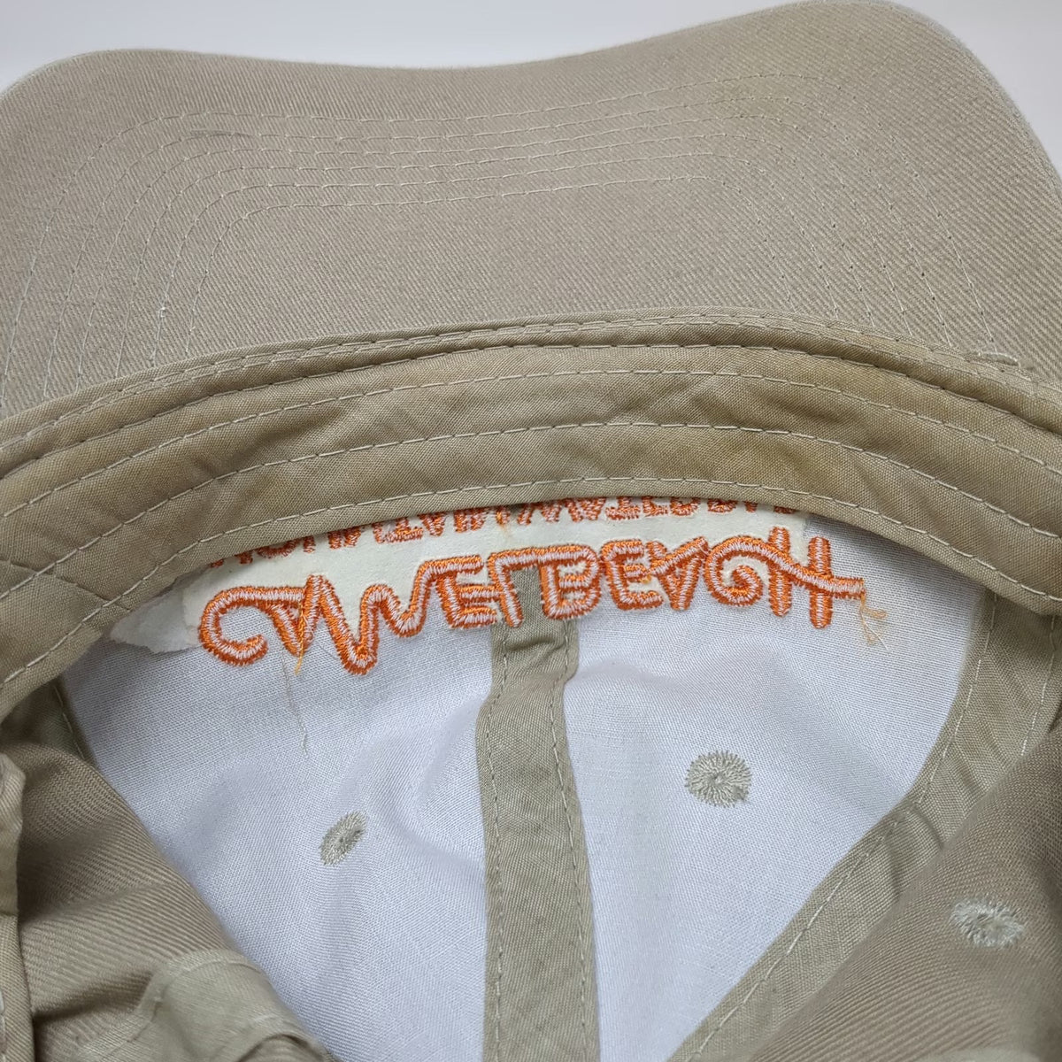 AMC Baseball Cap Beige One Size Camelbeach Mountain Waterpark Logo Poconos Hat