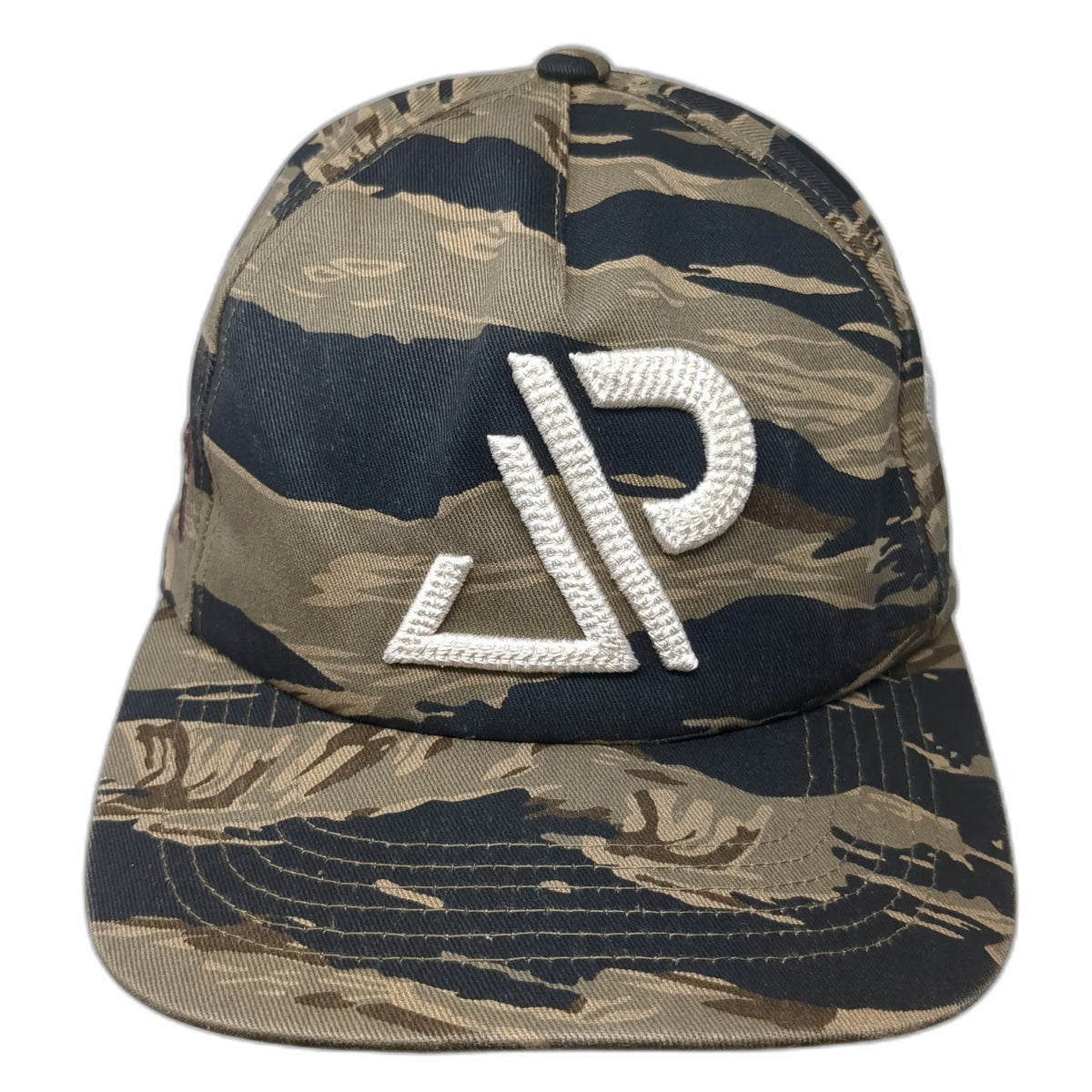 Good Quality Human 5 Panel Hat Green Brown One Size Camo Snapback Pinnacle Home