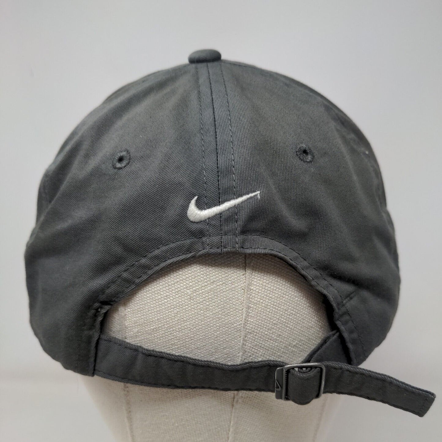 Walker Hughes Insurance Nike Slideback Hat Gray OSFM Embroidered