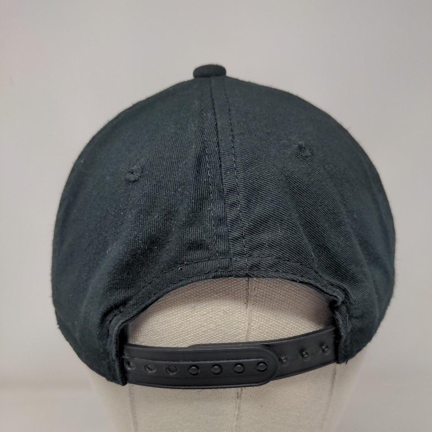 Beer Mug Snapback Hat Black One Size Adjustable Embroidered George