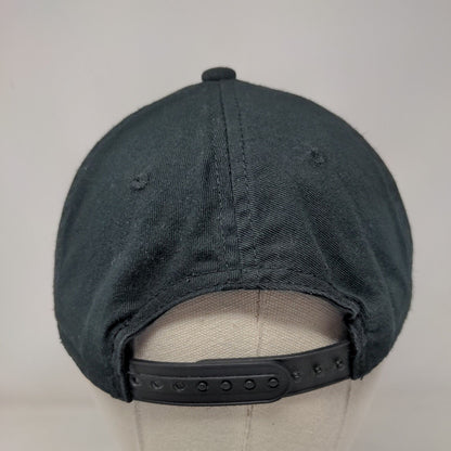 Beer Mug Snapback Hat Black One Size Adjustable Embroidered George