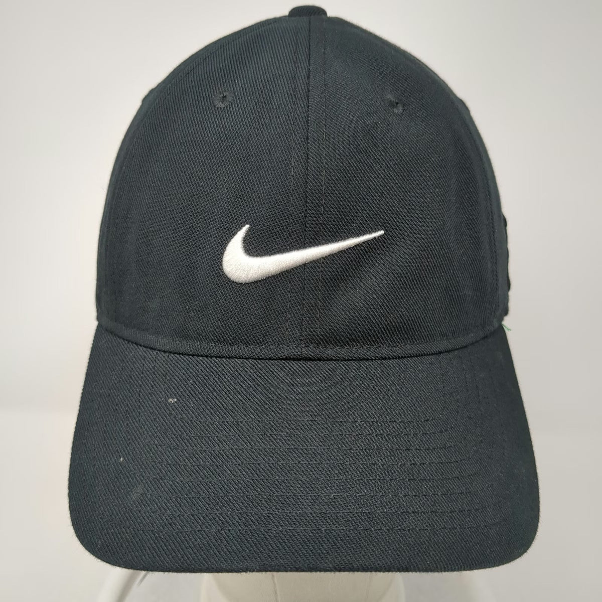 Nike Baseball Cap Black One Size Tiger Woods TW Dri-FIT 25 Green Underbill Hat