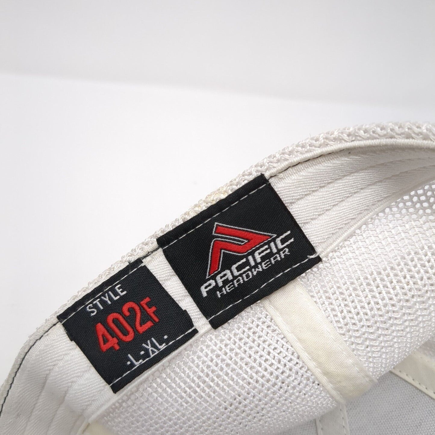 RW Fitted Mesh Back Trucker Hat Camo L-XL Flexfit Pacific Headwear