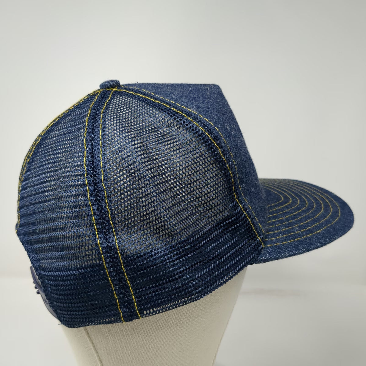 Otto Trucker Hat Blue One Size Simplot Soilbuilders Caldwell Idaho Denim Mesh