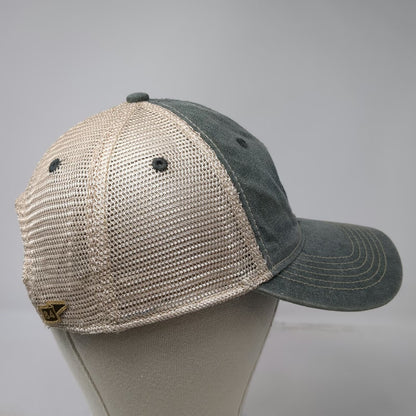 Blue 84 Trucker Hat Gray One Size Oregon Zoo Bear Forest Mesh Snapback Hat