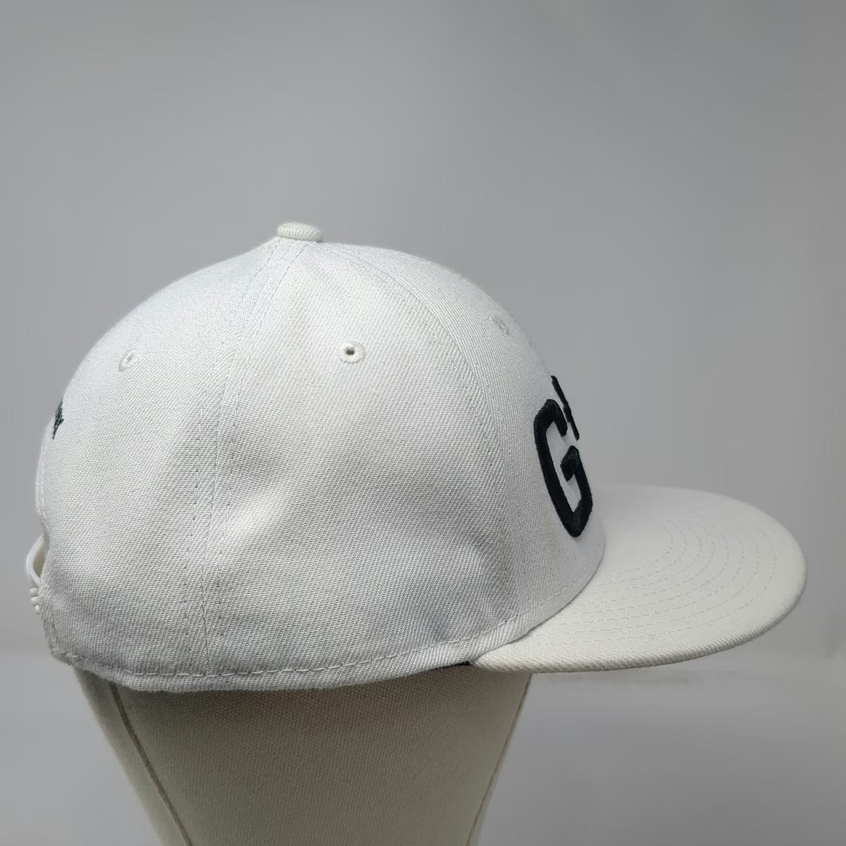 New Era Snapback White One Size G*LF Devereux Golf Flat Bill Adjustable Hat