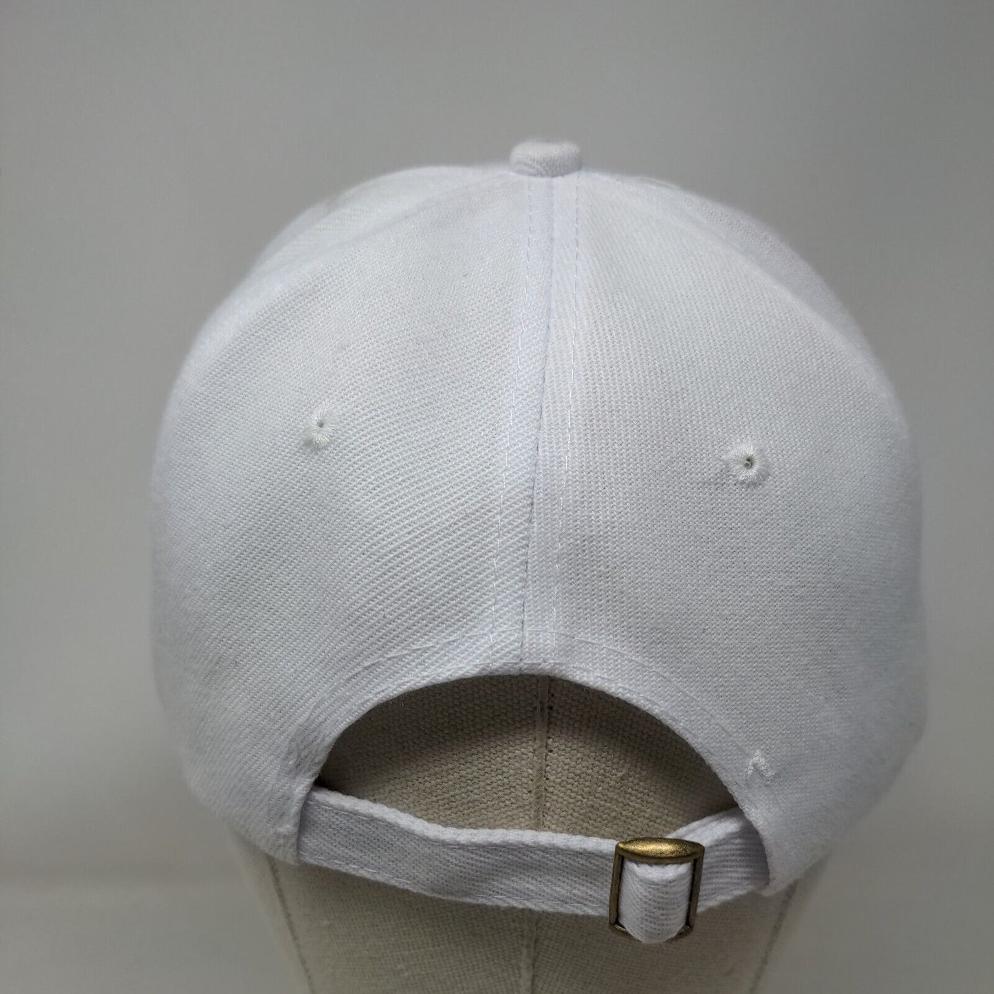 Seaspice Resort Wear Slideback Hat White One Size Embroidered 6 Panel
