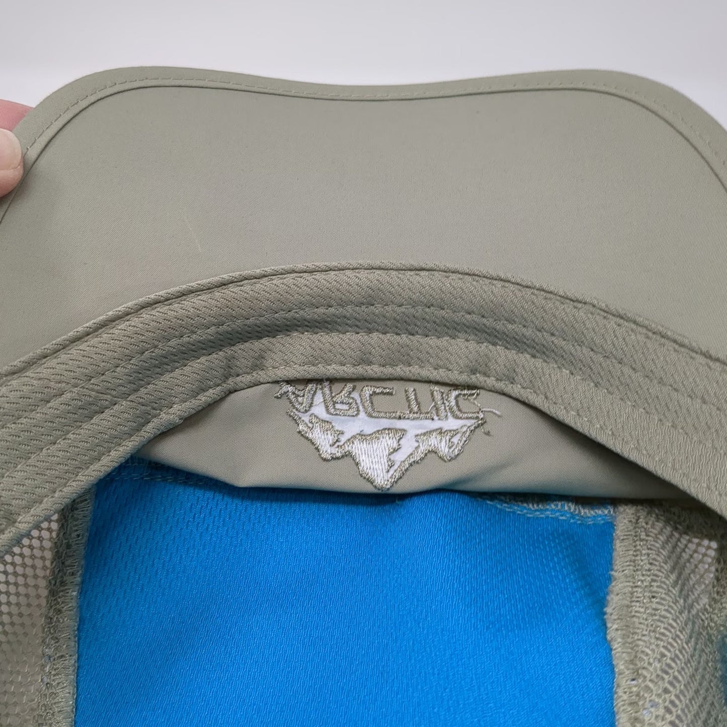 Arctic Hat 5 Panel Gray One Size Cooling Mesh Performance Outdoor Strapback Hat