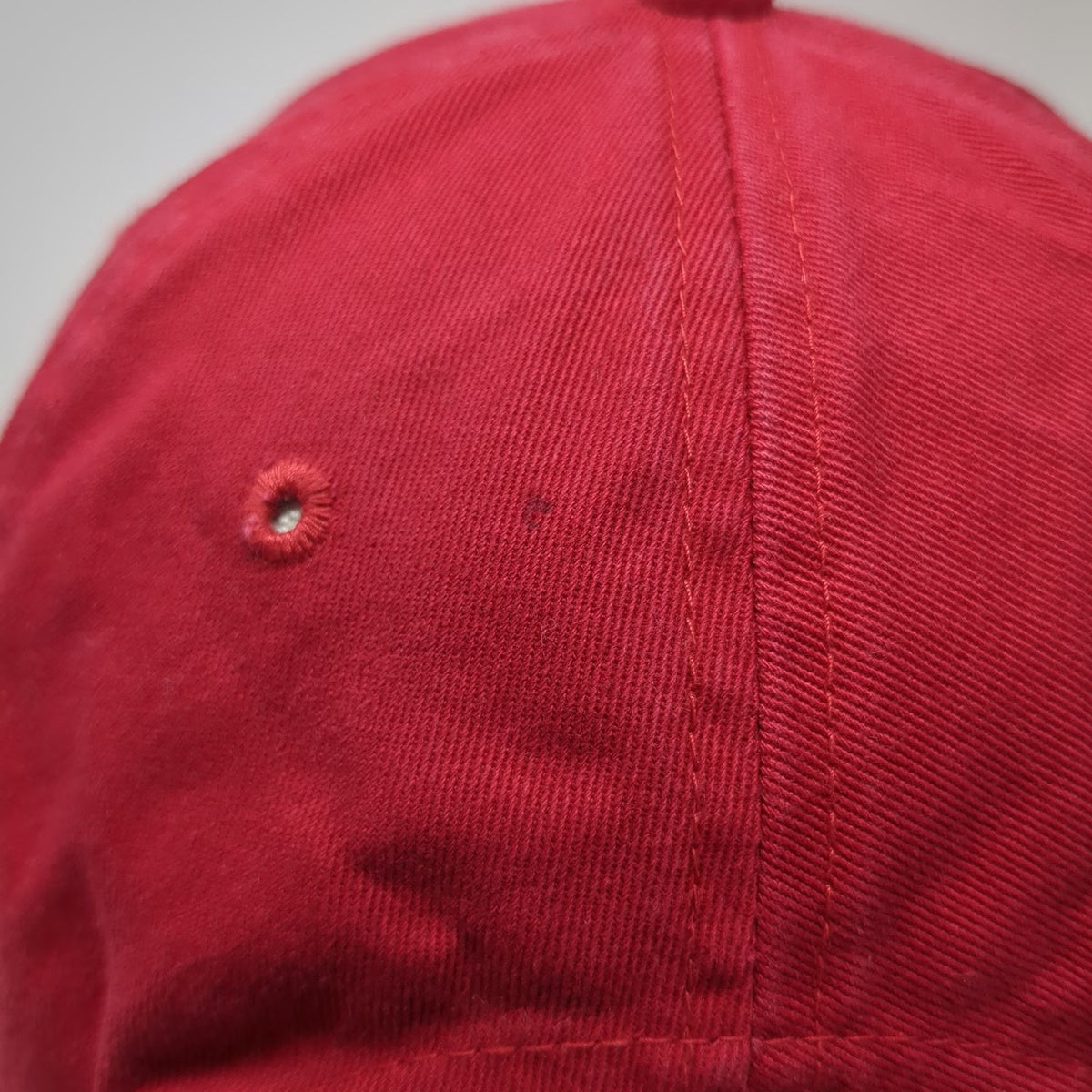 Fahrenheit Baseball Cap Red One Size Farragut State Park Idaho Cotton Patch Hat