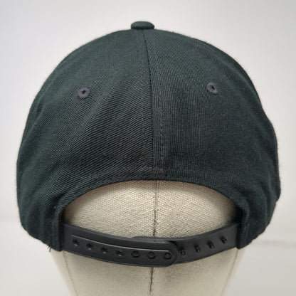 Yupoong Snapback Hat Black One Size Iraqi Freedom Veteran Camo Brim Military