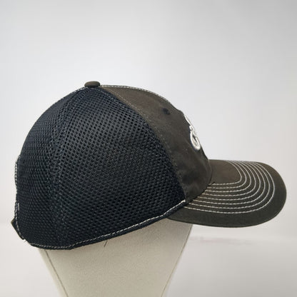 Callaway Baseball Cap Black One Size Mesh Back Embroidered Logo Golf Curved Hat