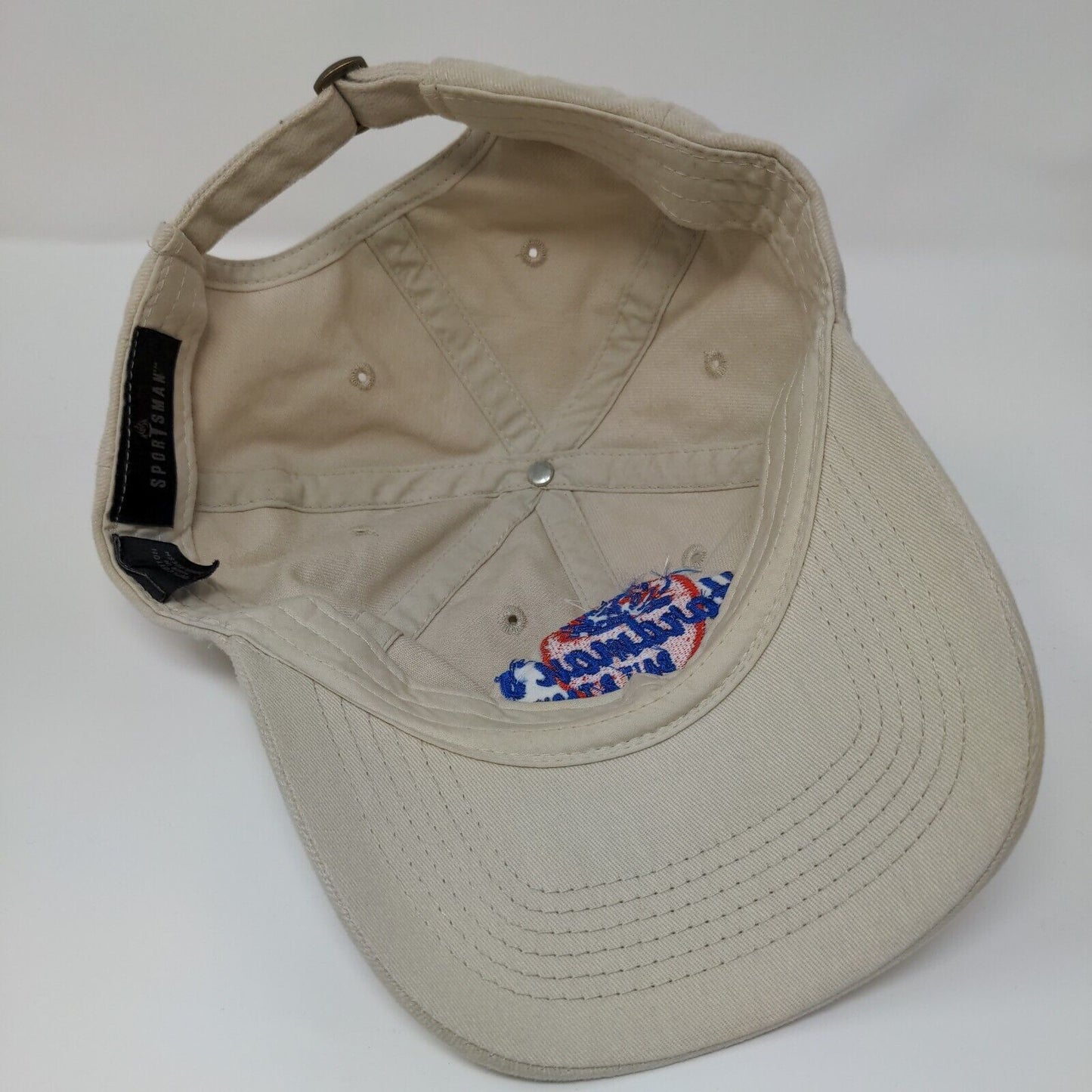 Hardman's Bait & Tackle Slideback Hat Tan One Size 6 Panel Sportsman
