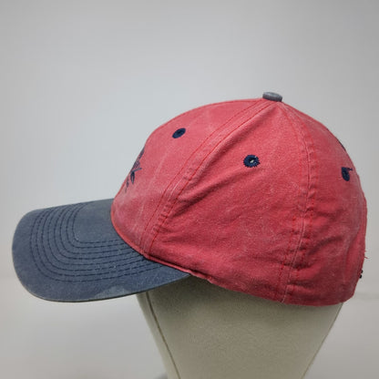 Logo 7 Snapback Hat Red Blue Atlanta 1996 Olympic Games 100 Embroidery Vintage