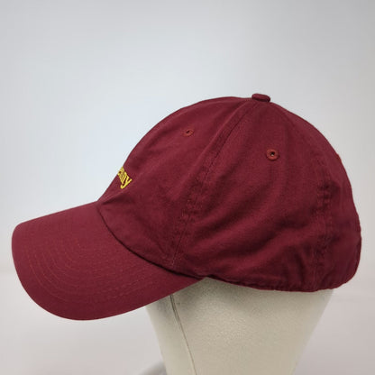 KBETHOS Baseball Cap Red One Size Henny Embroidered Cotton Slideback Buckle Hat