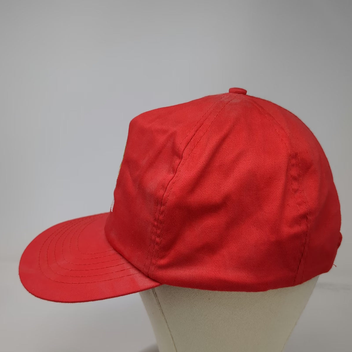 Concepts Trucker Red Hat One Size Winston Eagle Embroidered Snapback Vintage