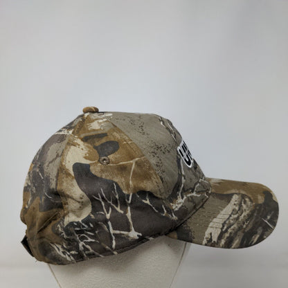 Union Auto Parts Strapback Hat Camouflage OSFM Embroidered 6 Panel Outdoor Cap