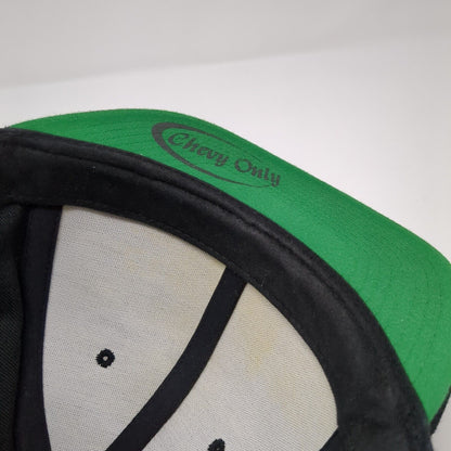 Chevy Only Snapback Hat Black One Size Adjustable Blank Yupoong 6 Panel