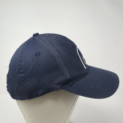 Ducks Unlimited Logo Snapback Hat Blue One Size Adjustable Embroidered