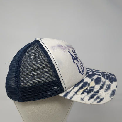 Aloha Lives Snapback Trucker Hat Multicolor OS Adjustable Mesh Back Billabong