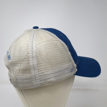 Agri-Cover ACI Trucker Hat Blue OSFM Snapback American Flag Jamestown ND Mesh