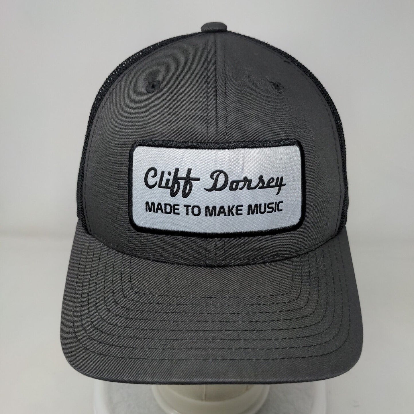 Cliff Dorsey Made To Make Music Snapback Trucker Hat Gray One Size Yupoong