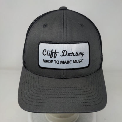 Cliff Dorsey Made To Make Music Snapback Trucker Hat Gray One Size Yupoong