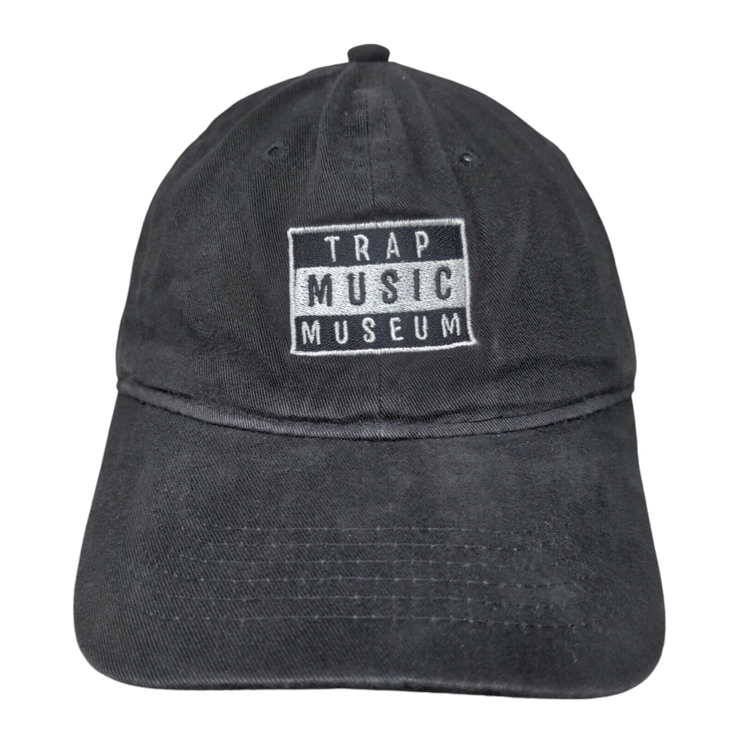 Trap Music Museum Slideback Hat Black One Size Embroidered Port & Company